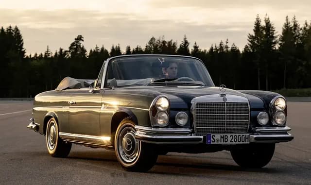 Mercedes Benz 280 SE Oldtimer im Portrait