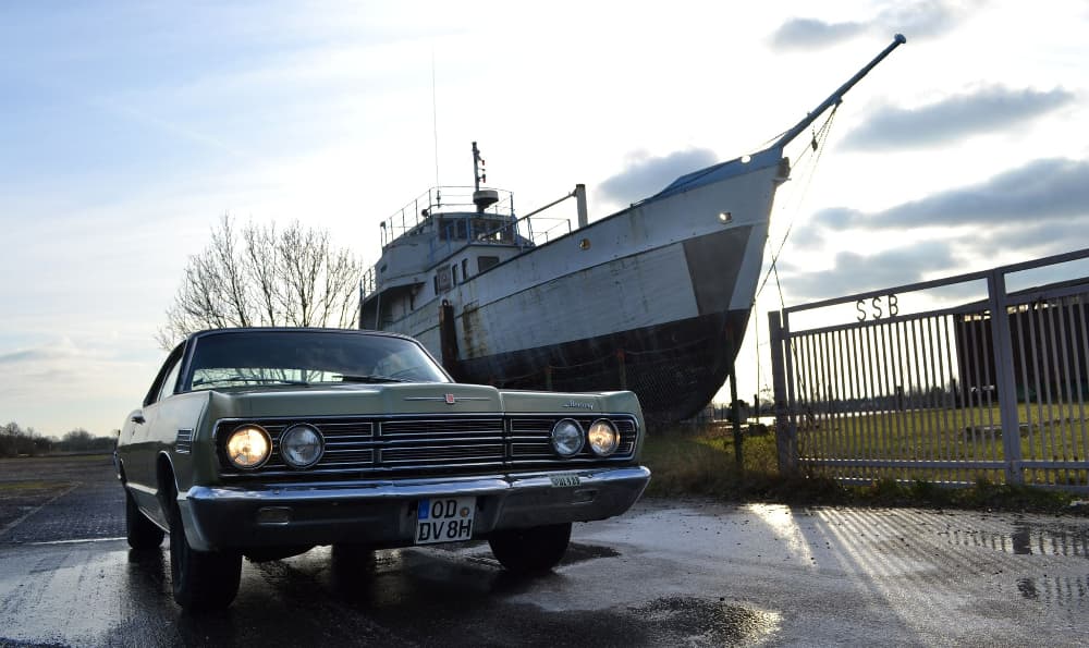 Mercury Monterey: Oldtimer Ausfahrt Hafen