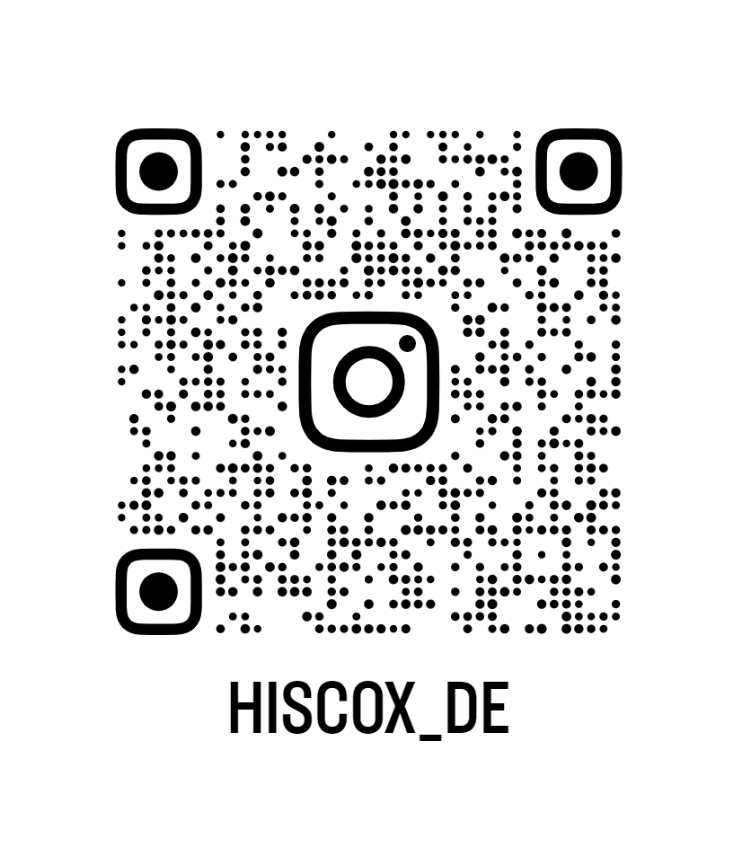 QR-Code von dem Instagram-Kanal von hiscox_de